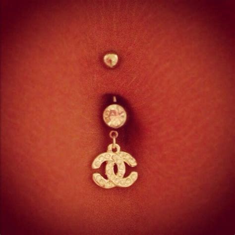 chanel belly piercing|Chanel Piercing .